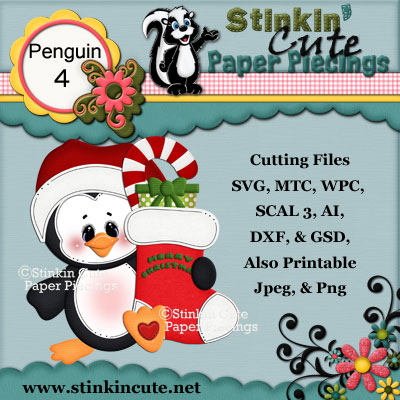 Penguin 4 Cutting File Set