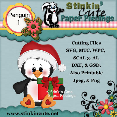 Penguin 1 Cutting File Set
