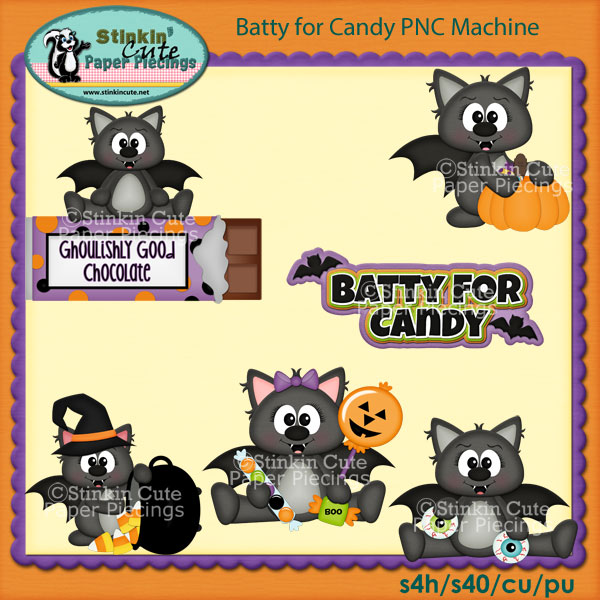 Batty for Candy PNC Machine