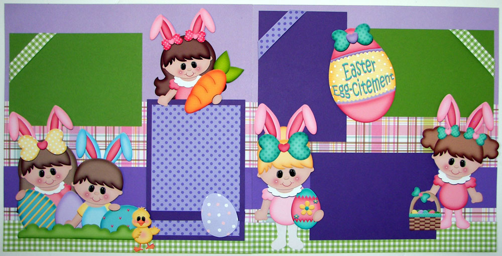 Easter Egg-citement Page Kit