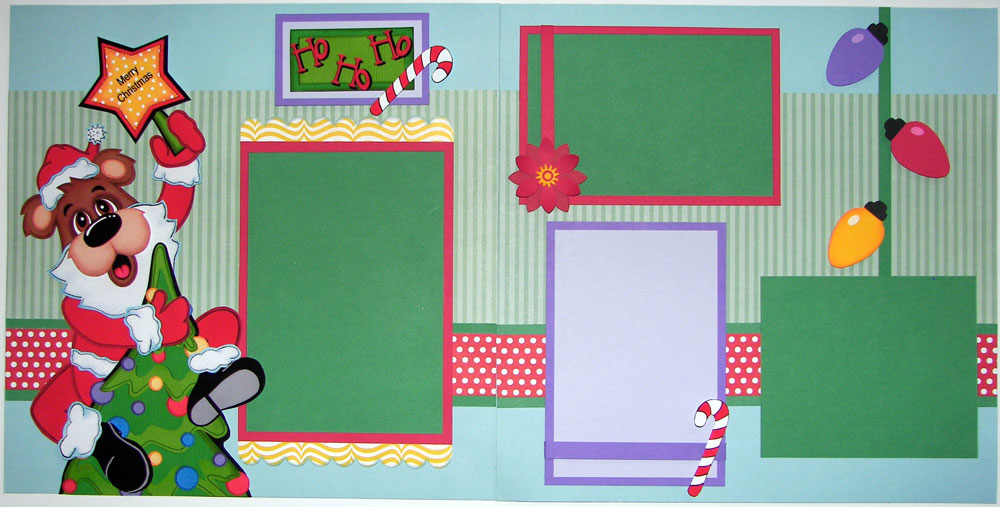 Ho Ho Ho Christmas Page Kit