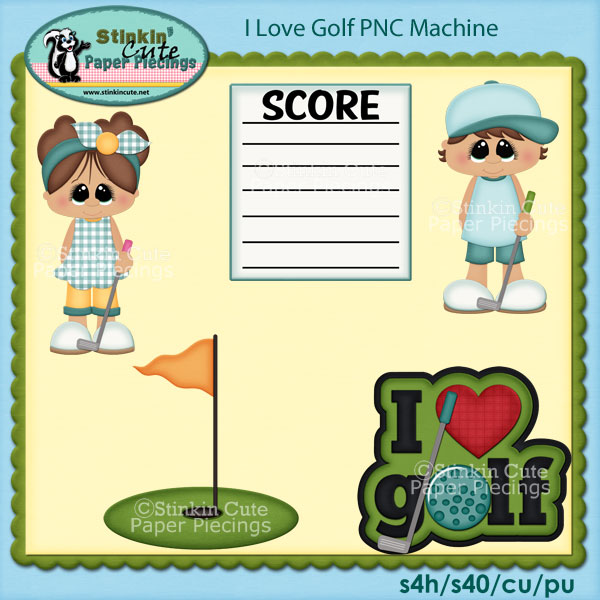 I love Golf PNC Machine