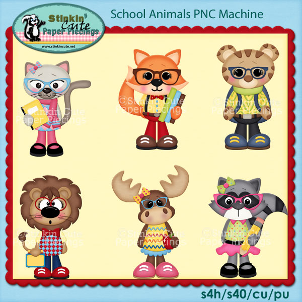School Animals PNC Machine