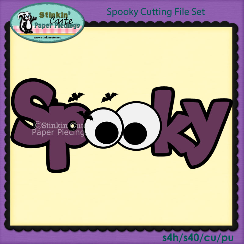 Spooky Cutting File Set