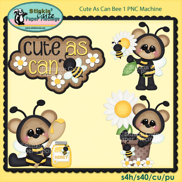 Cute As Can Bee 1 PNC Machine