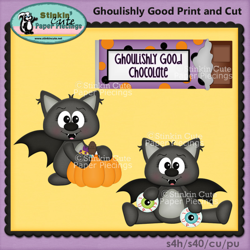 Ghoulishly Good Candy Print and Cut