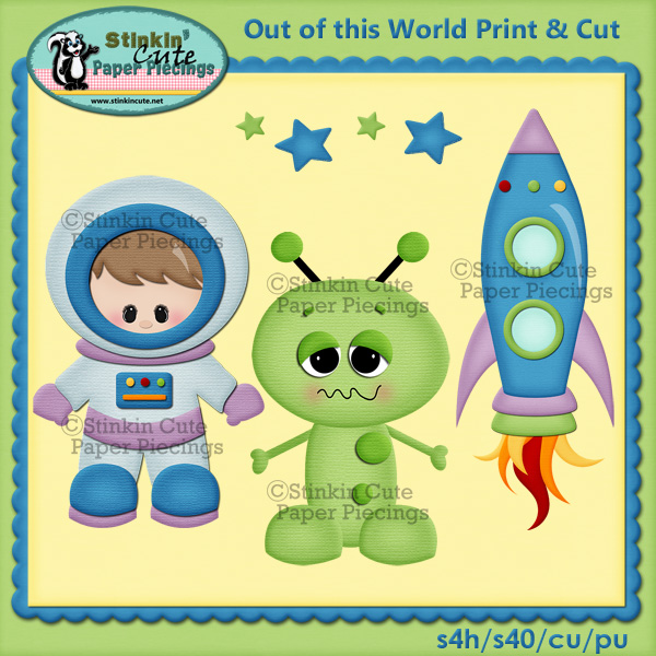 Out of this world boys Print & Cut